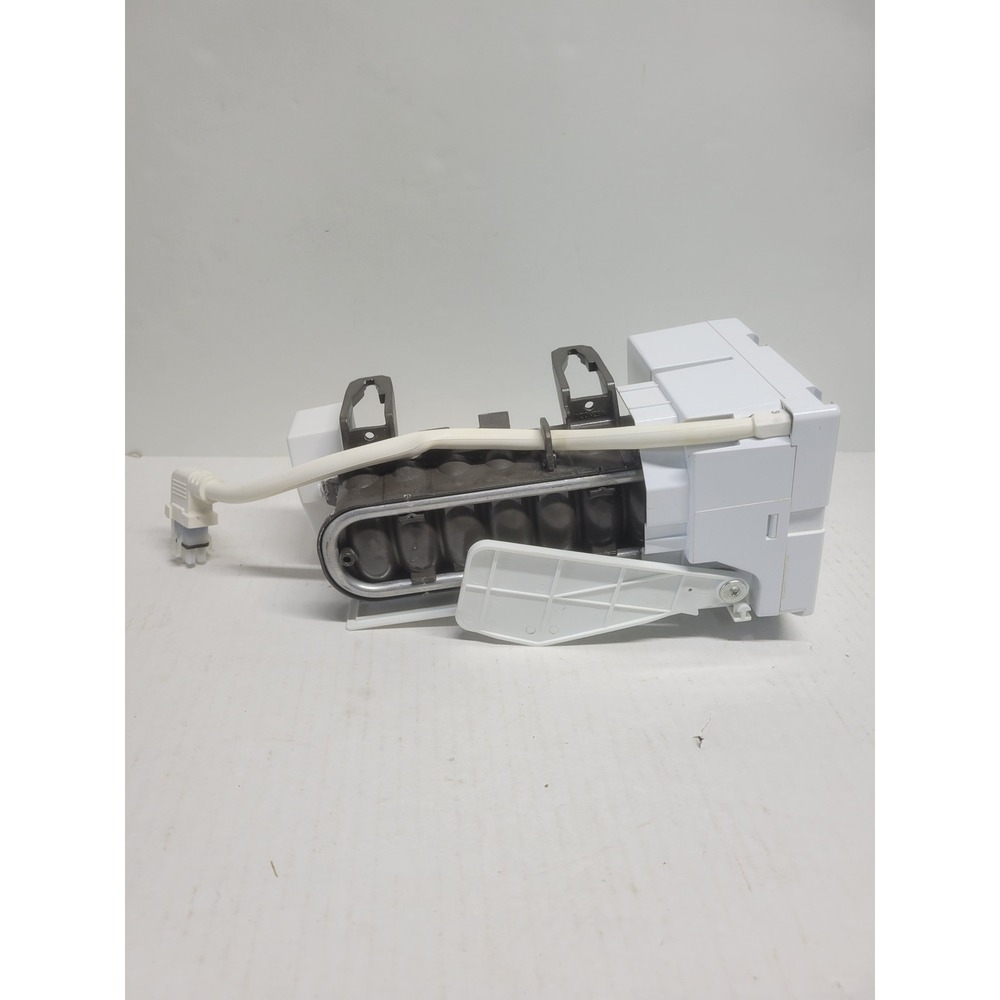 GE Refrigerator Ice Maker Assembly WR30X10093 197D7636G001 White 7-Cube Tray